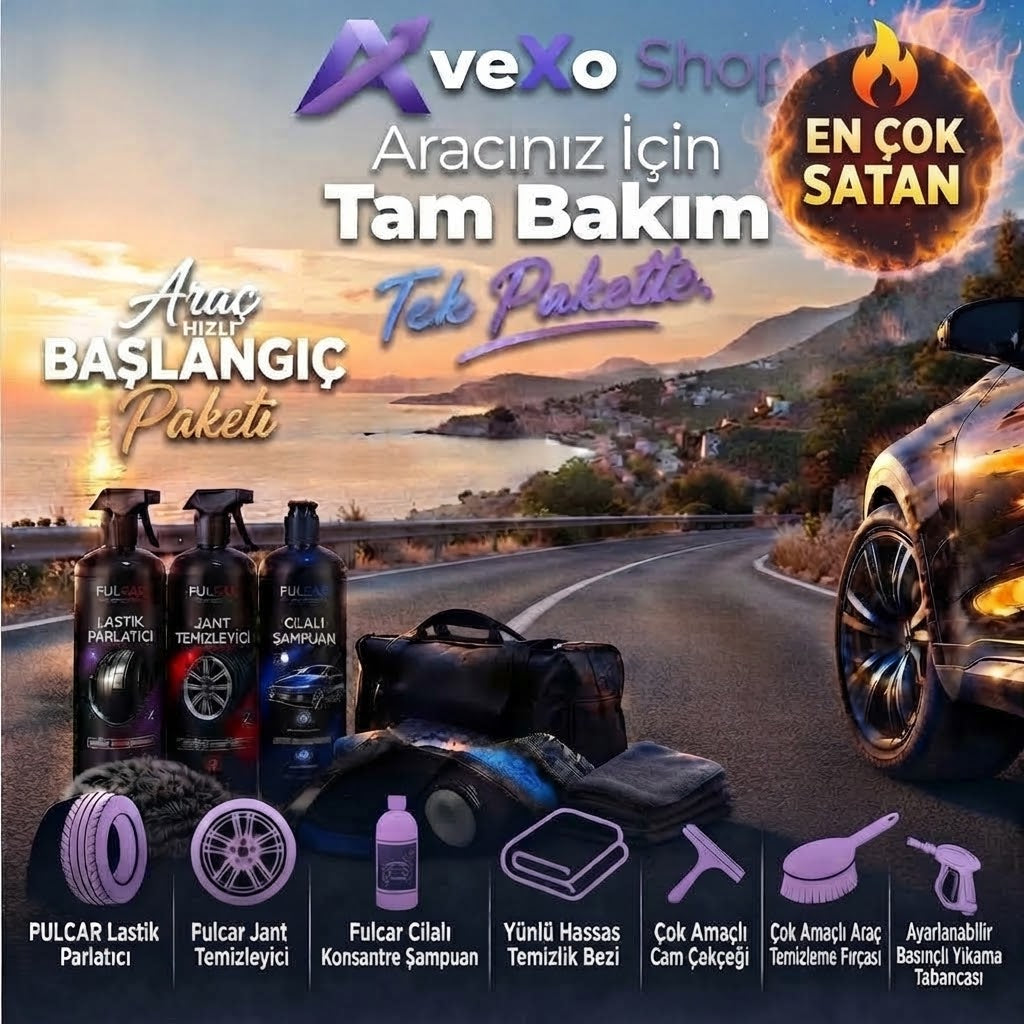 ARAÇ HIZLI PARLAKLIK PAKETİ